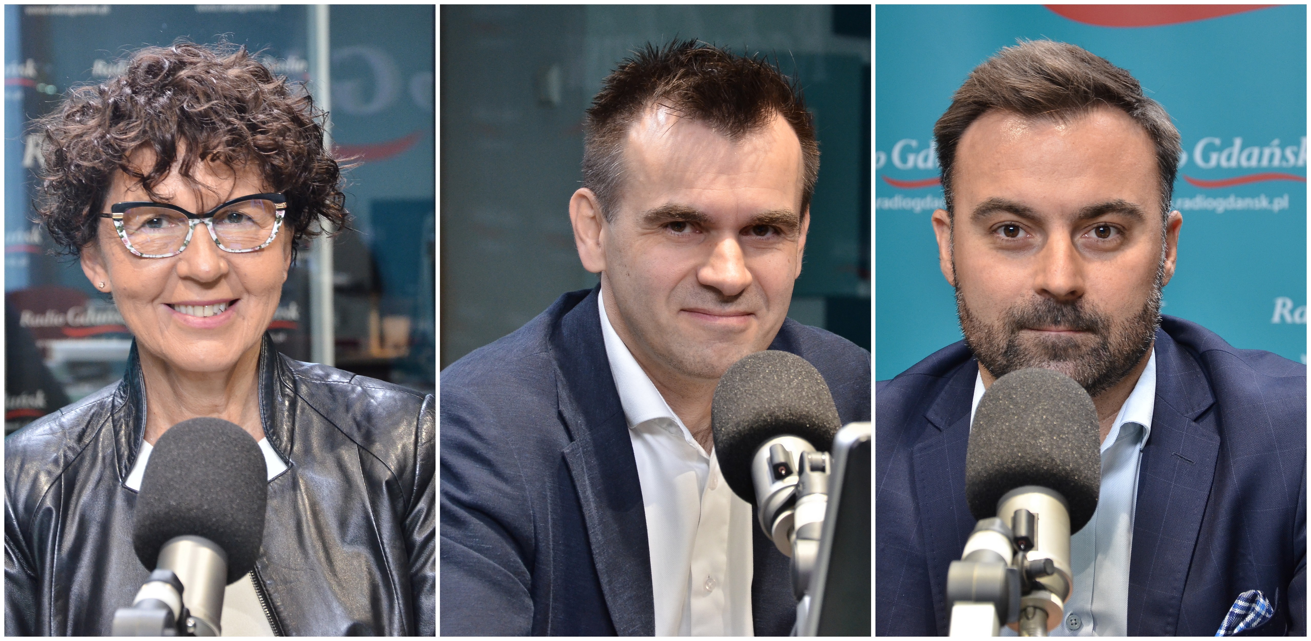 Ewa Sowińska, Mikołaj Lipiński, Stanisław Szultka (Fot. Radio Gdańsk)
