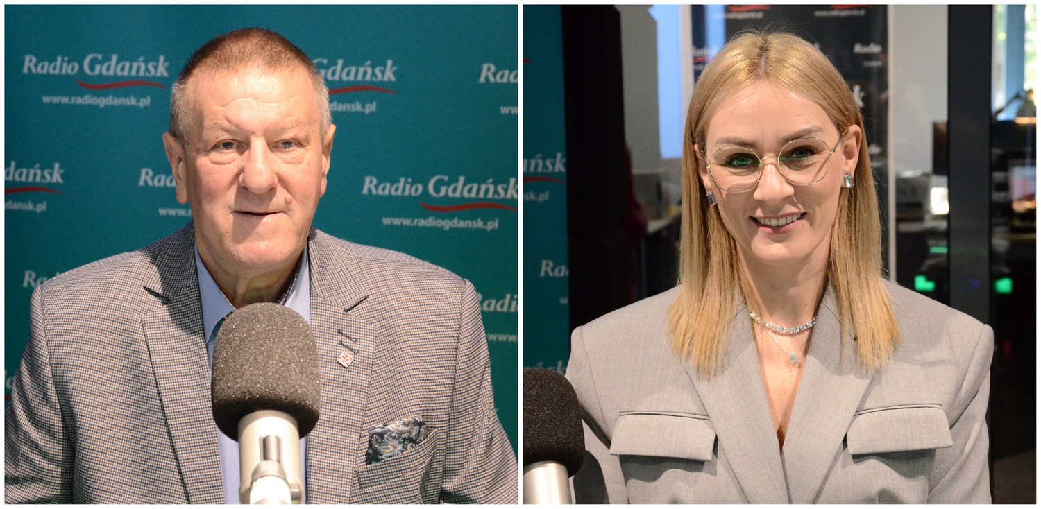Adam Liszczewski i Ewa Navarro Mora (fot. Radio Gdańsk/Artur Maszota)