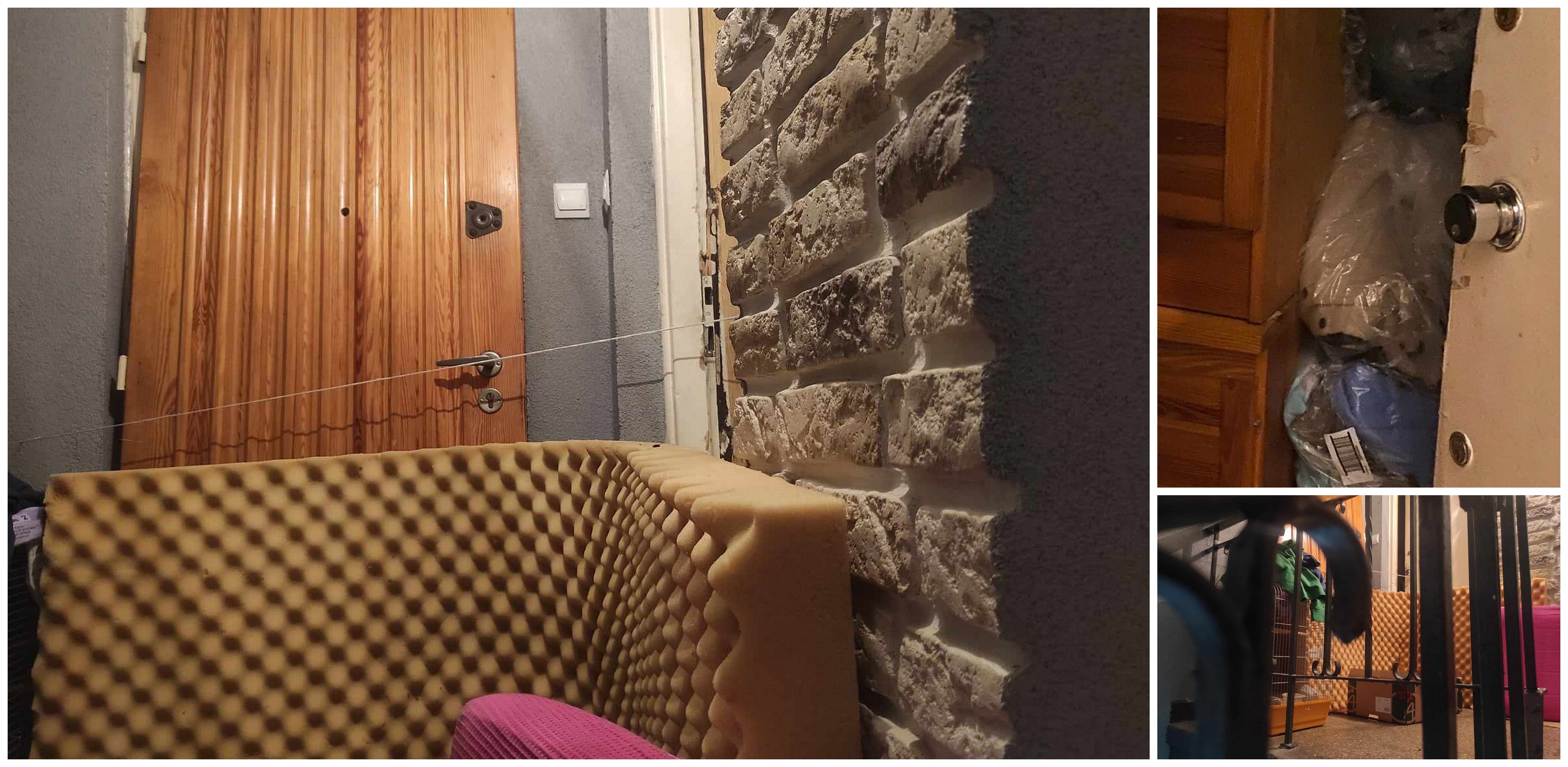 Lokatorki jednej z nieruchomości na Starym Mieście w Gdańsku znoszą do mieszkania śmieci(Fot. Radio Gdańsk/Mateusz Czerwiński)