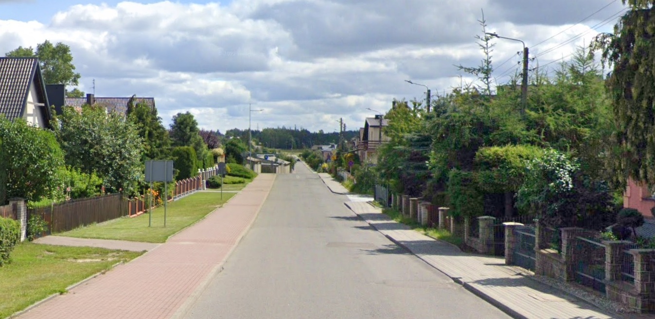 Ulica Jana Matejki w Kościerzynie (fot. Google Street View)