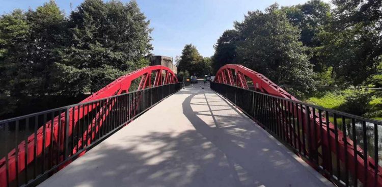 Most Łabędzi po przebudowie (fot. Radio Gdańsk/Przemysław Woś)