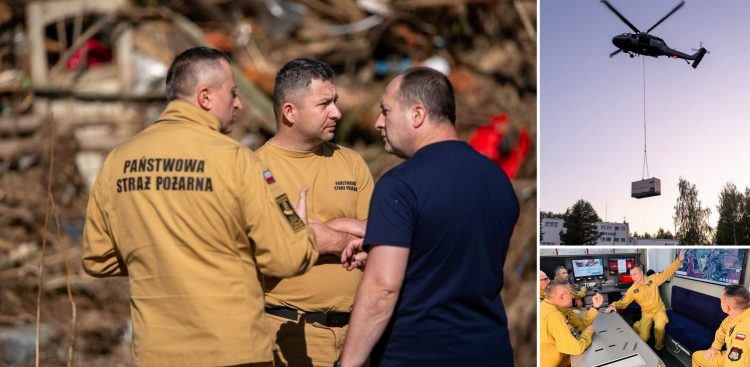 Część pomorskich strażaków wraca do domów
(Fot. KW PSP Gdańsk)