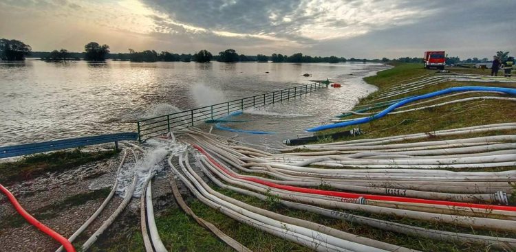 Walka z powodzią na południu Polski
(fot. KW PSP Gdańsk)