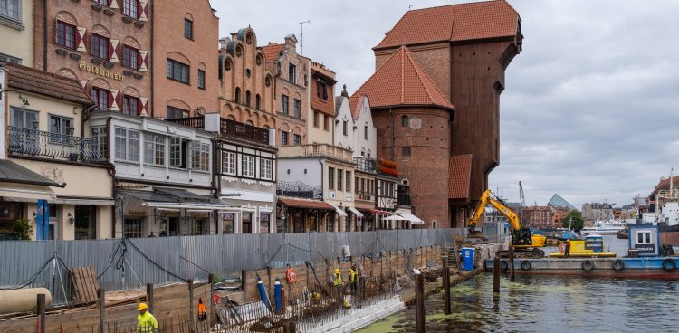 Remont Długiego Pobrzeża
(fot. Anna Rezulak / KFP)