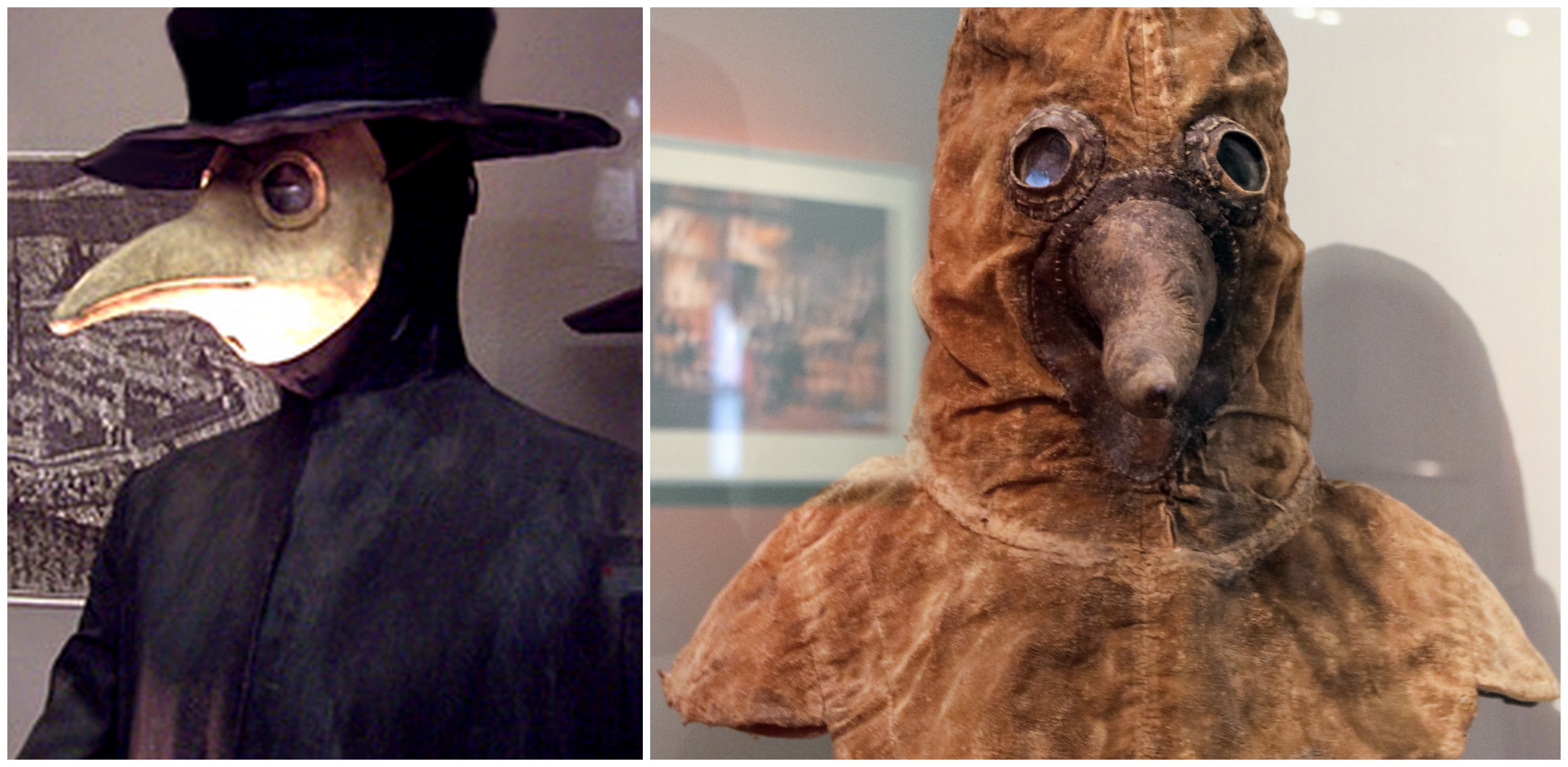 Lekarze, którzy zajmowali się chorymi zarażonymi dżumą, nosili charakterystyczny strój(Fot. wikimedia commons)