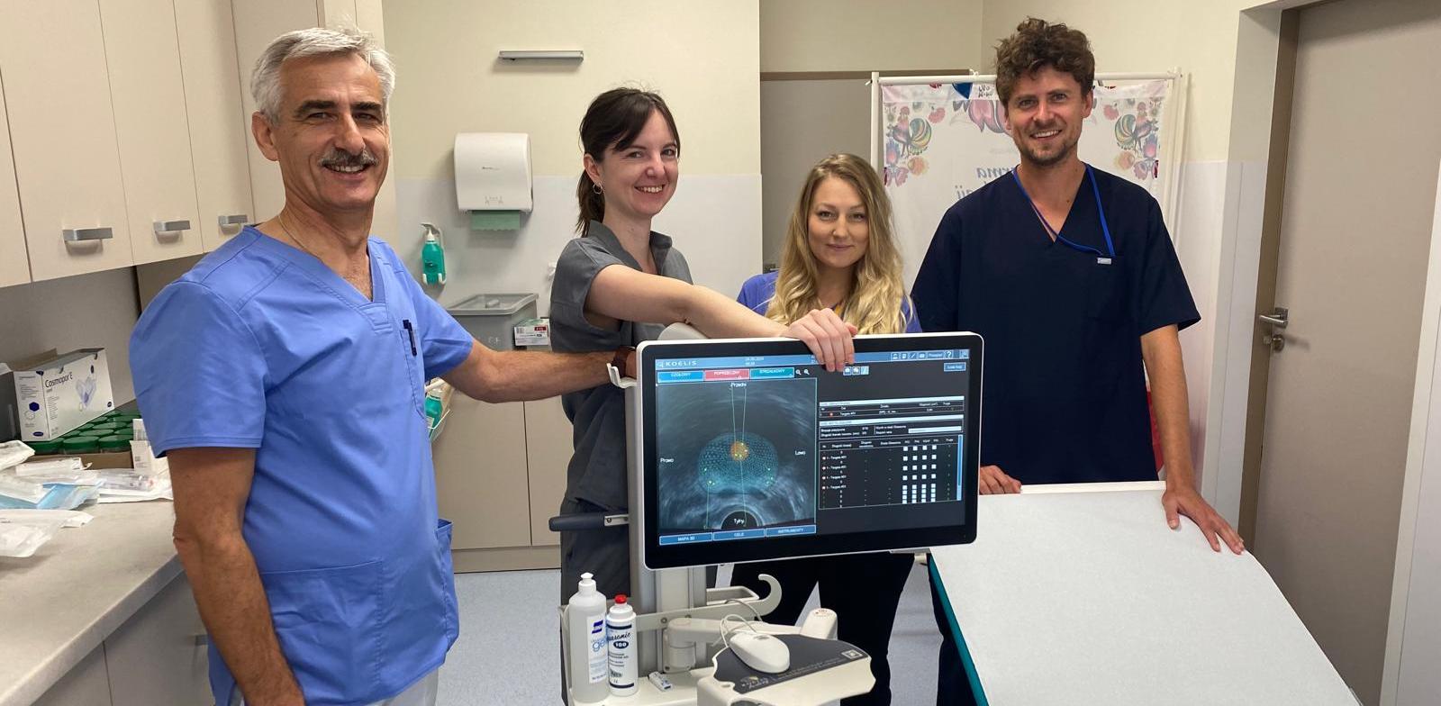 Nowy aparat pozwala na precyzyjne zlokalizowanie ogniska nowotworu i bezpieczne pobranie wycinka(Fot. mat. pras.)