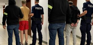 Zatrzymani ws. bójki przy ul. Elektryków w Gdańsku (Fot. KMP Gdańsk)