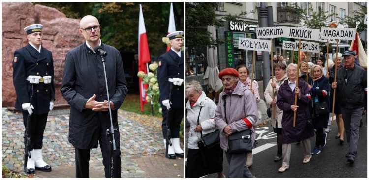 Obchody 85. rocznicy napaści ZSRR na Polskę i Dnia Sybiraka w Gdyni (fot. UM Gdynia)