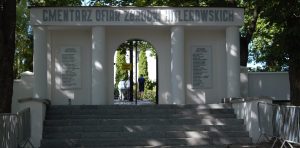 Cmentarz, na którym zostaną pochowane osoby zamordowane w 1939 i 1945 r. przez Niemców
(Fot. Radio Gdańsk/Tomasz Klinger)