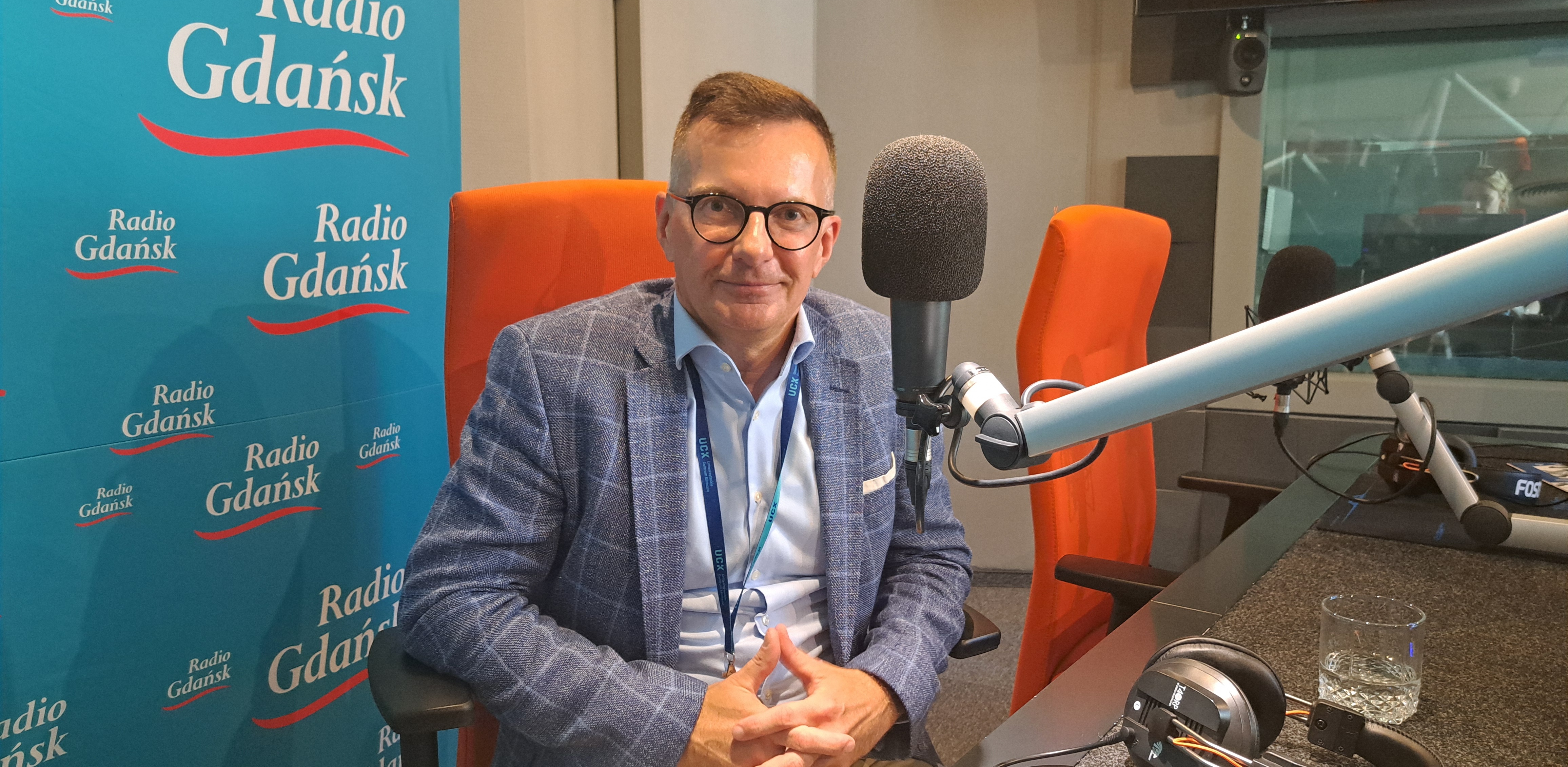Prof. Marcin Gruchała (fot. Radio Gdańsk/Joanna Matuszewska)