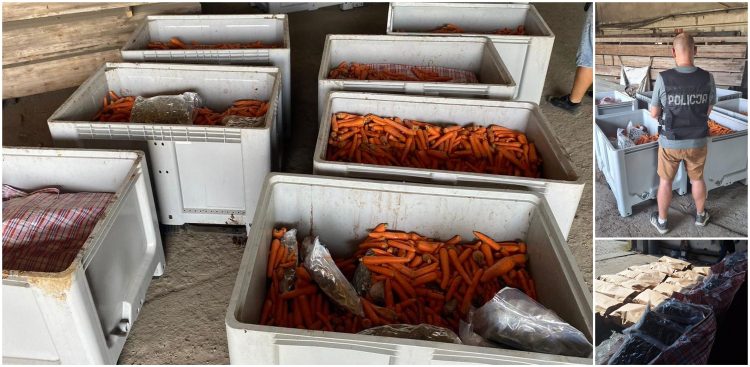 Przejęte narkotyki są warte 9 milionów złotych
(fot. KMP Gdańsk)