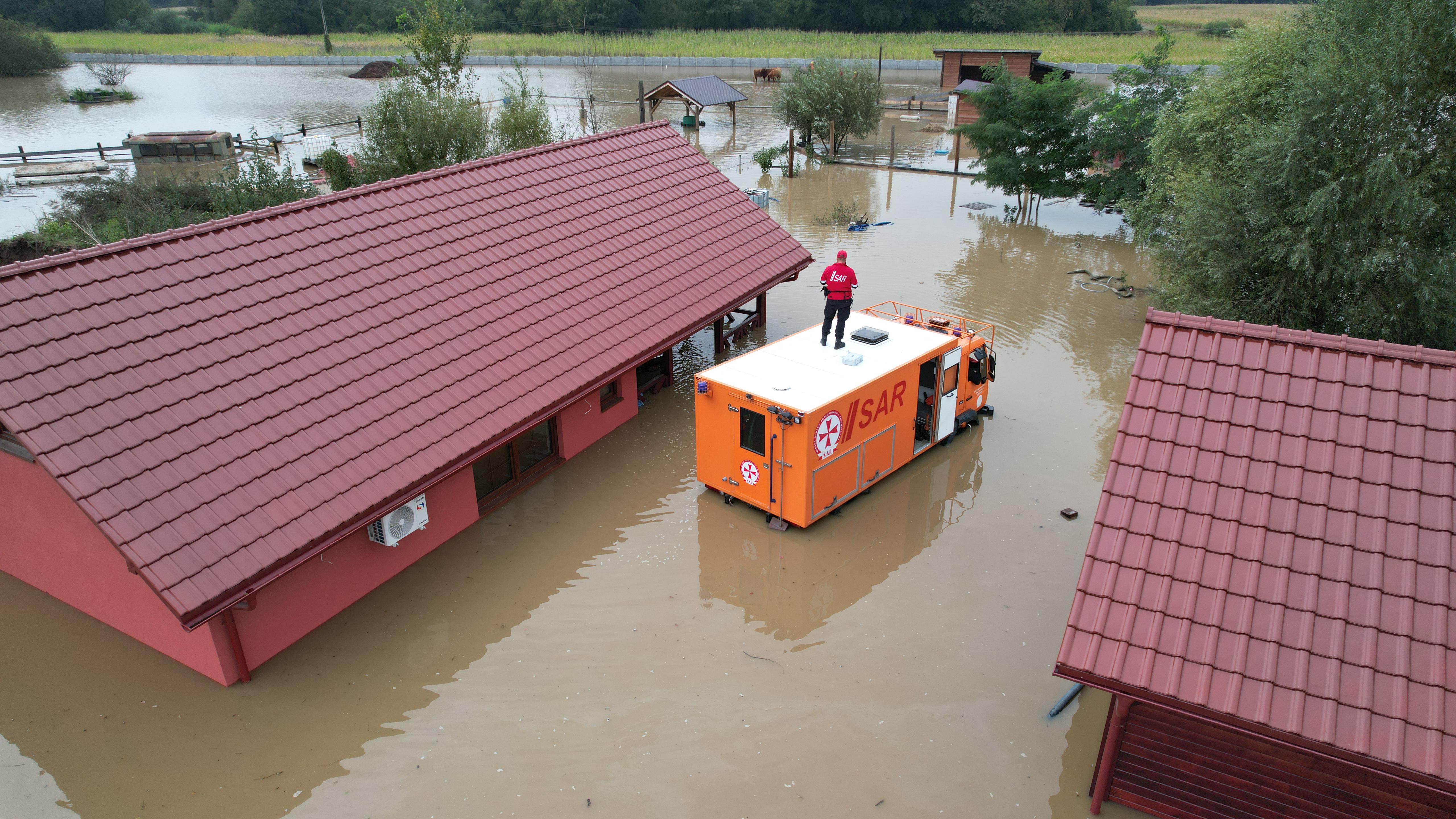Mieszkańcy południowej Polski potrzebują pomocy (fot. SAR)