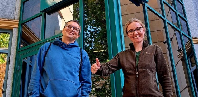 Piotr Kamont, Ewelina Sobańska (Fot. Radio Gdańsk/Włodzimierz Raszkiewicz)