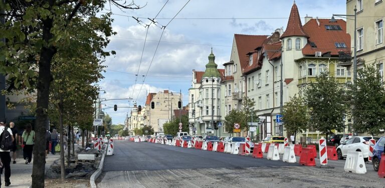 remont al. Niepodległości w Sopocie (Fot. UM Sopot)