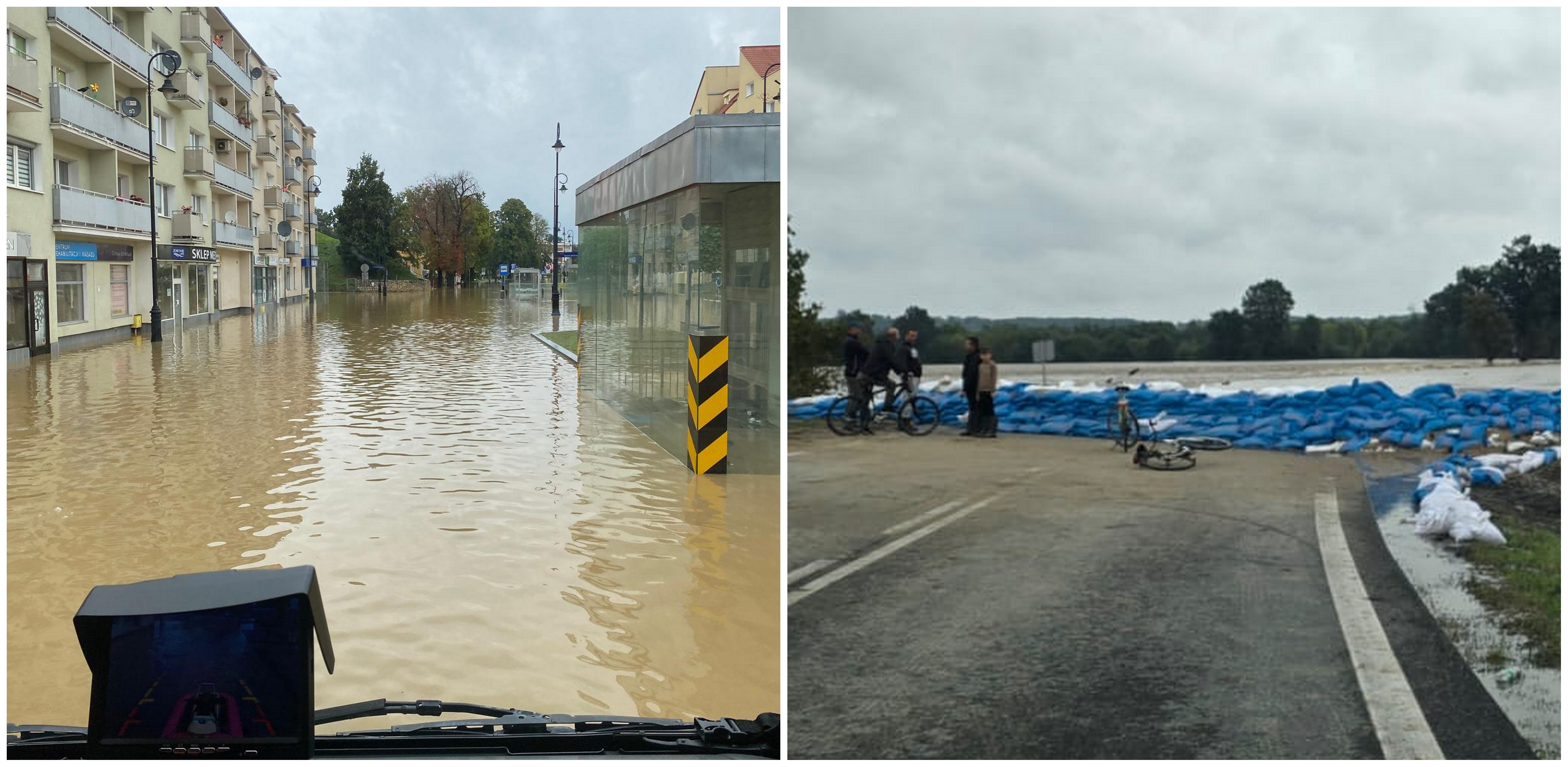 Skutki powodzi w Nysie (fot. SAR)