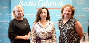 prof. Iwona Janicka, dr Anna Łysiak-Łątkowska, Marzena Bakowska (Fot. Radio Gdańsk)