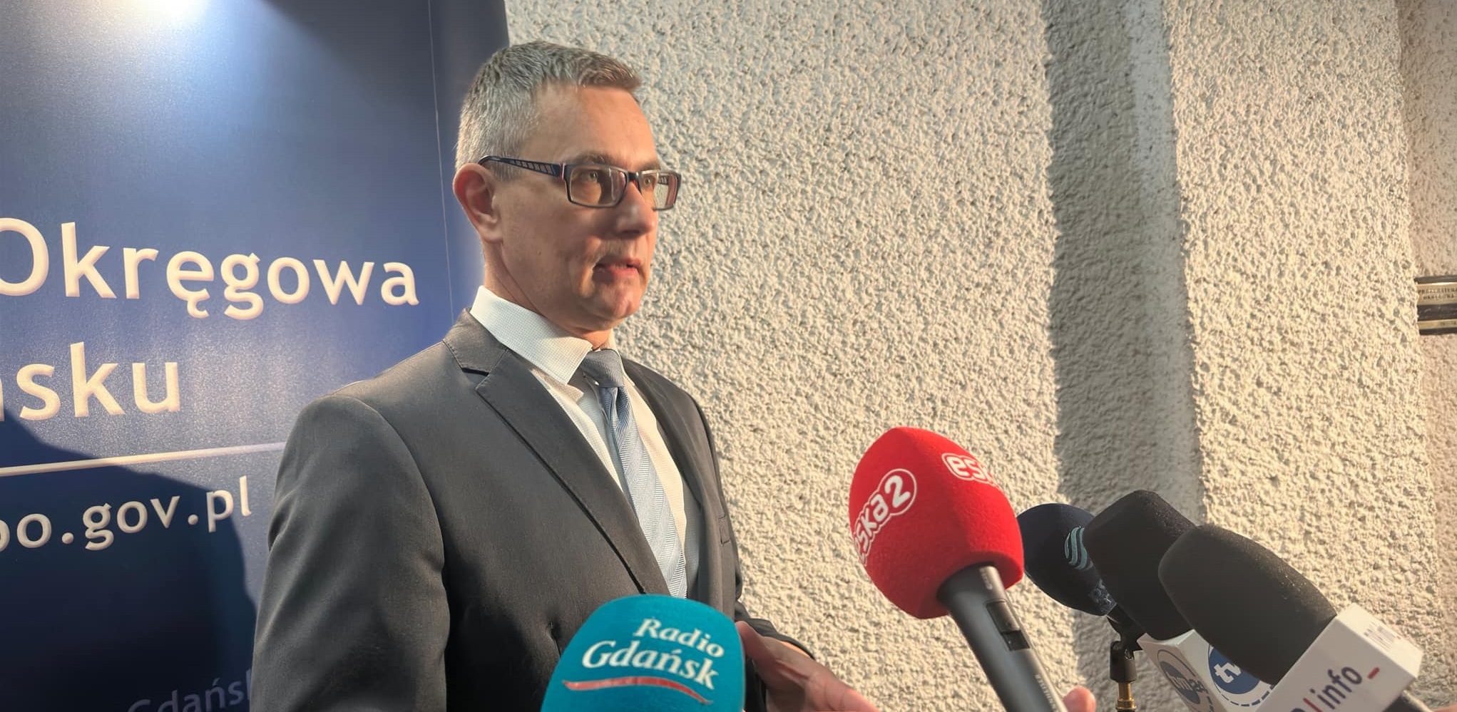 Prokurator Mariusz Duszyński (fot. Radio Gdańsk/Oskar Bąk)