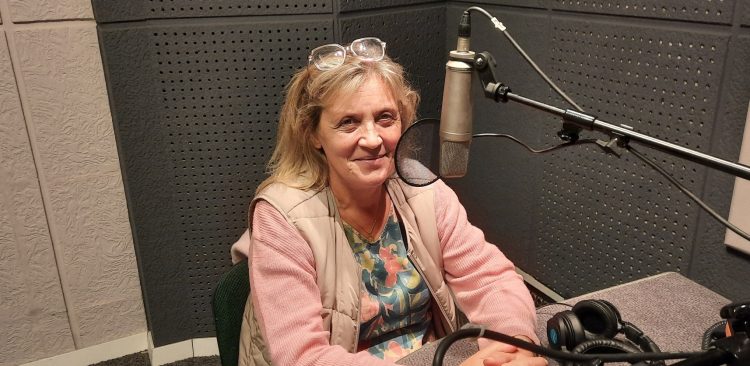 Pani Dorota z gdańskiej grupy Al-Anon (fot. Radio Gdańsk/Anna Rębas)