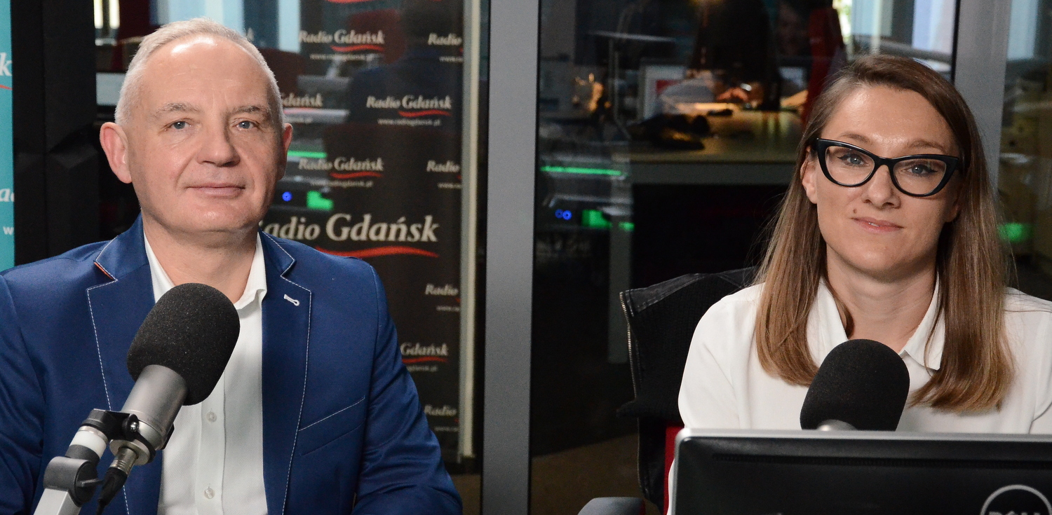 Doktor Wojciech Narożański oraz doktor Aleksandra Raźnikiewicz (Fot. Radio Gdańsk)