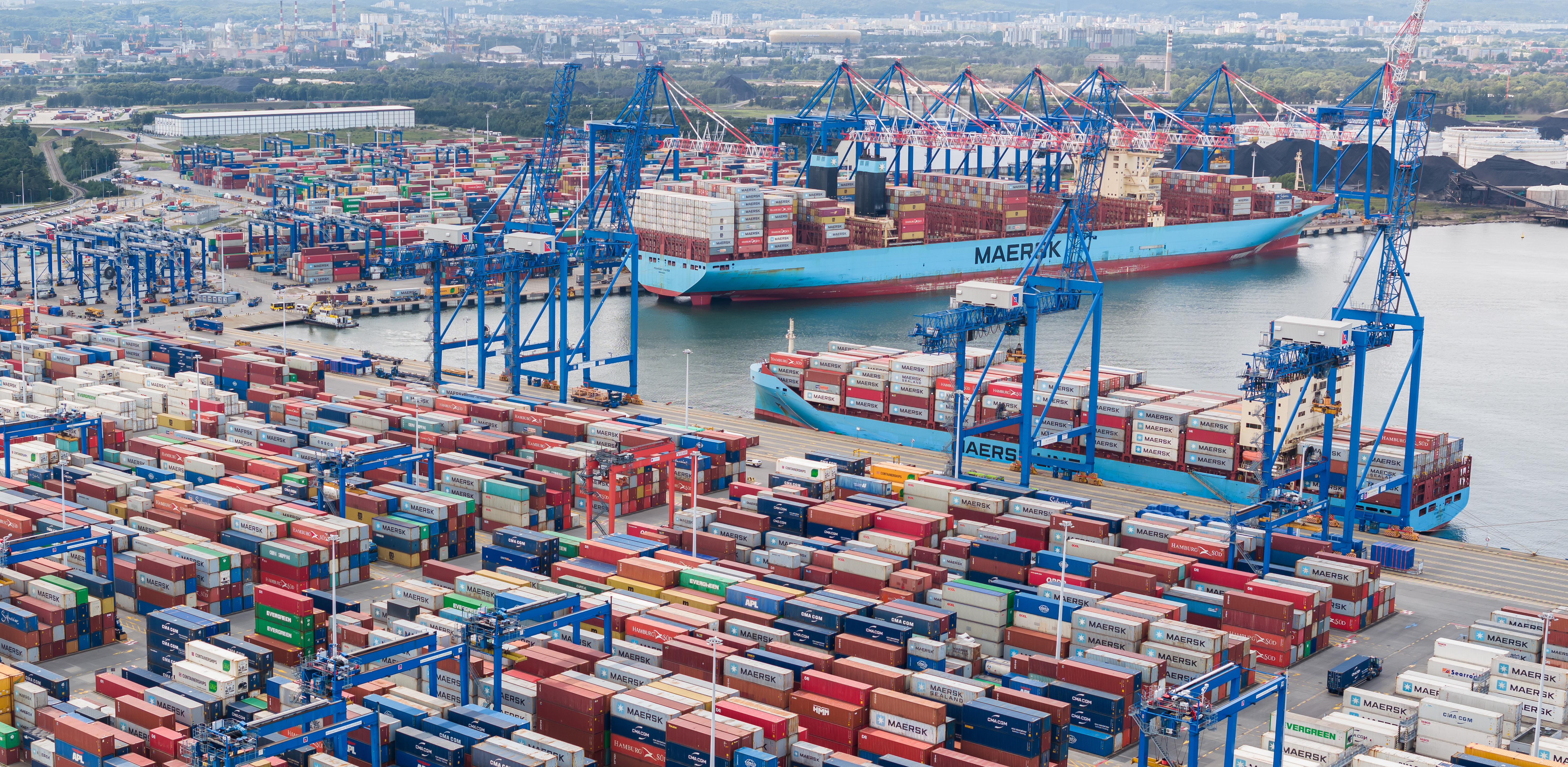 Przeładunek w gdańskim Baltic Hub (fot. Baltic Hub)