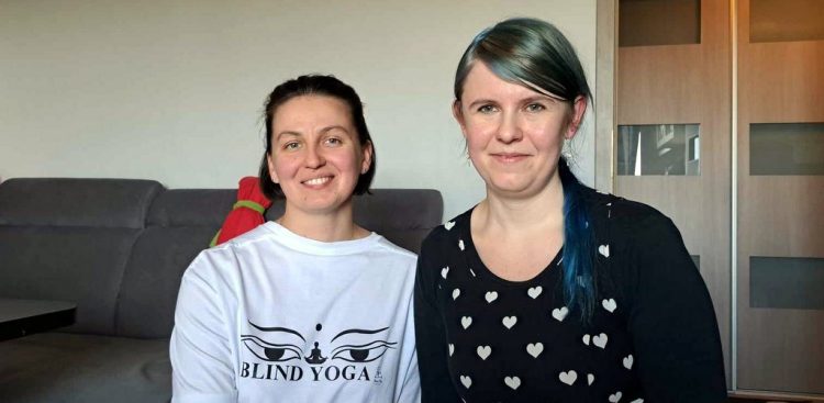 Viktoria Savytska i Magdalena Kokot-Rybińska (fot. Radio Gdańsk/Włodzimierz Raszkiewicz)