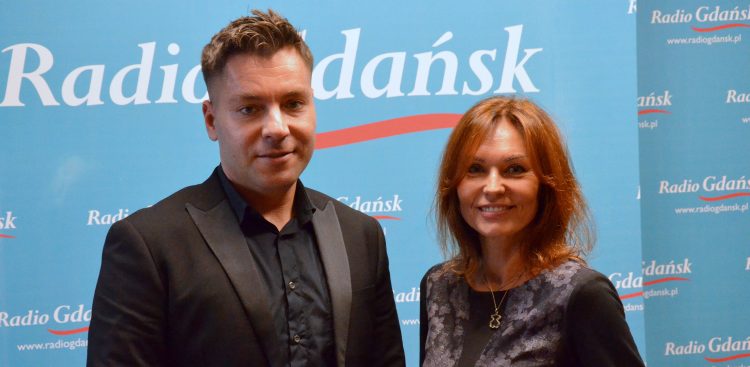 Joanna Bojarska i Lukas Liedtke (fot. Radio Gdańsk/Adrian Kasprzycki)