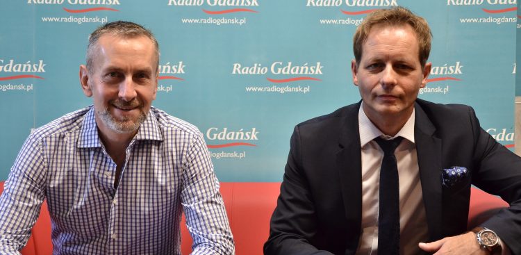 Rafał Dadej i prof. Wojciech Bizon (fot. Radio Gdańsk/Adrian Kasprzycki)