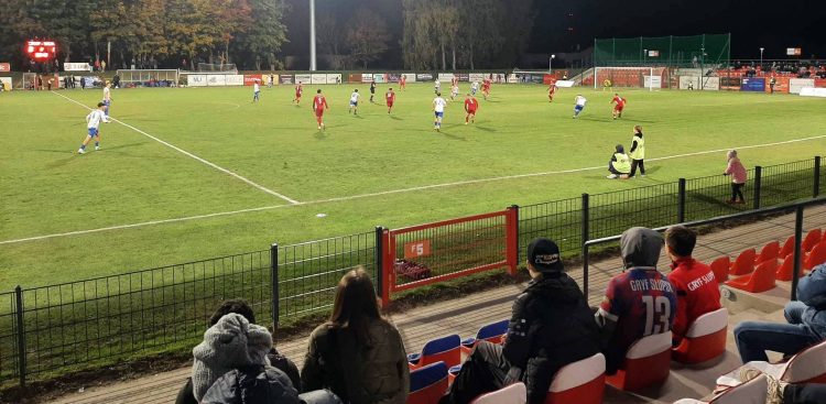 Gryf Słupsk kontra Wda Świecie (fot. Radio Gdańsk/Przemysław Woś)