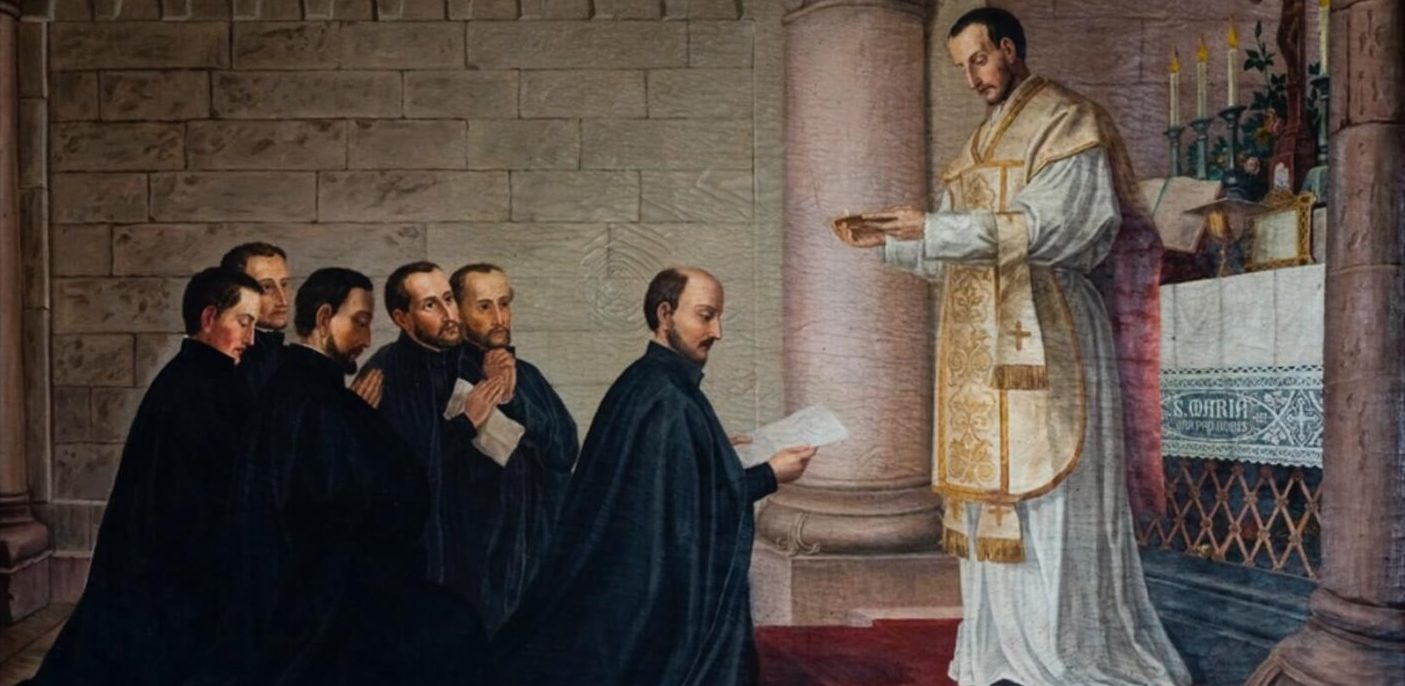 Pierwsze śluby jezuitów 15 sierpnia 1534 r. w kaplicy na Montmartre(Fot. jezuici.pl)