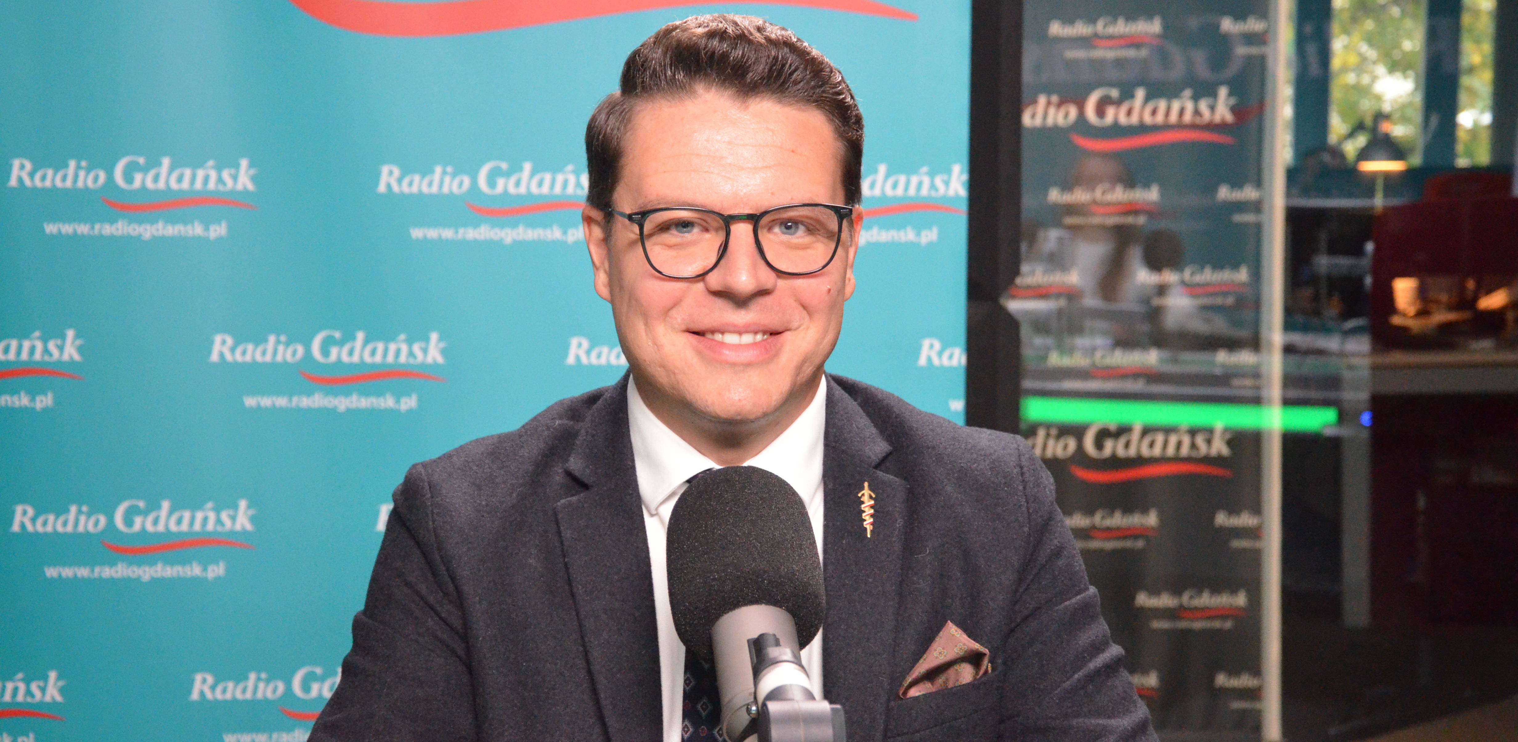 Krzysztof Szymański, poseł Konfederacji (fot. Radio Gdańsk/Michał Pacześniak)