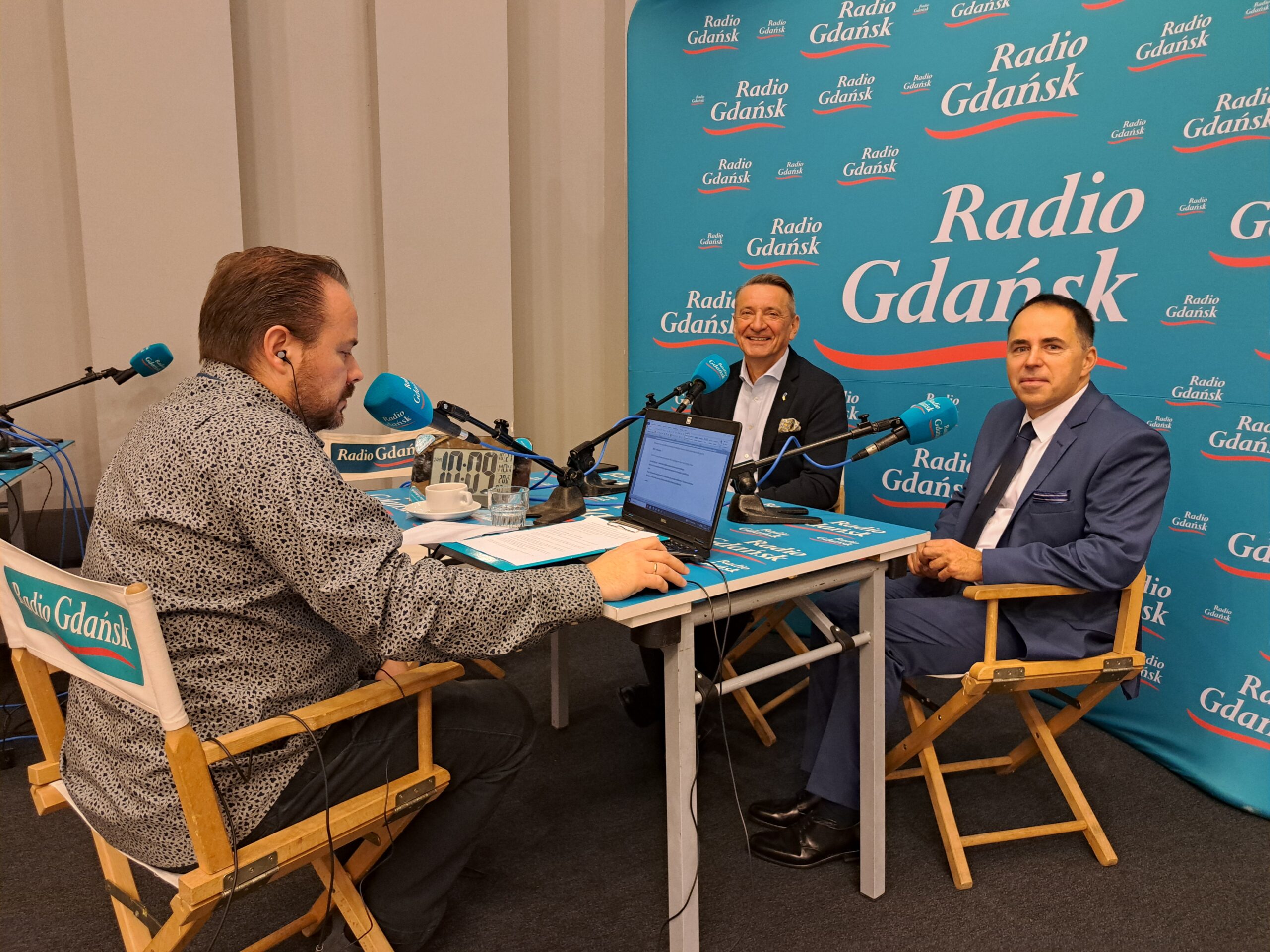 Leszek Bonna, Marcin Gromadzki, Tomasz Klinger(Fot. radio Gdańsk)