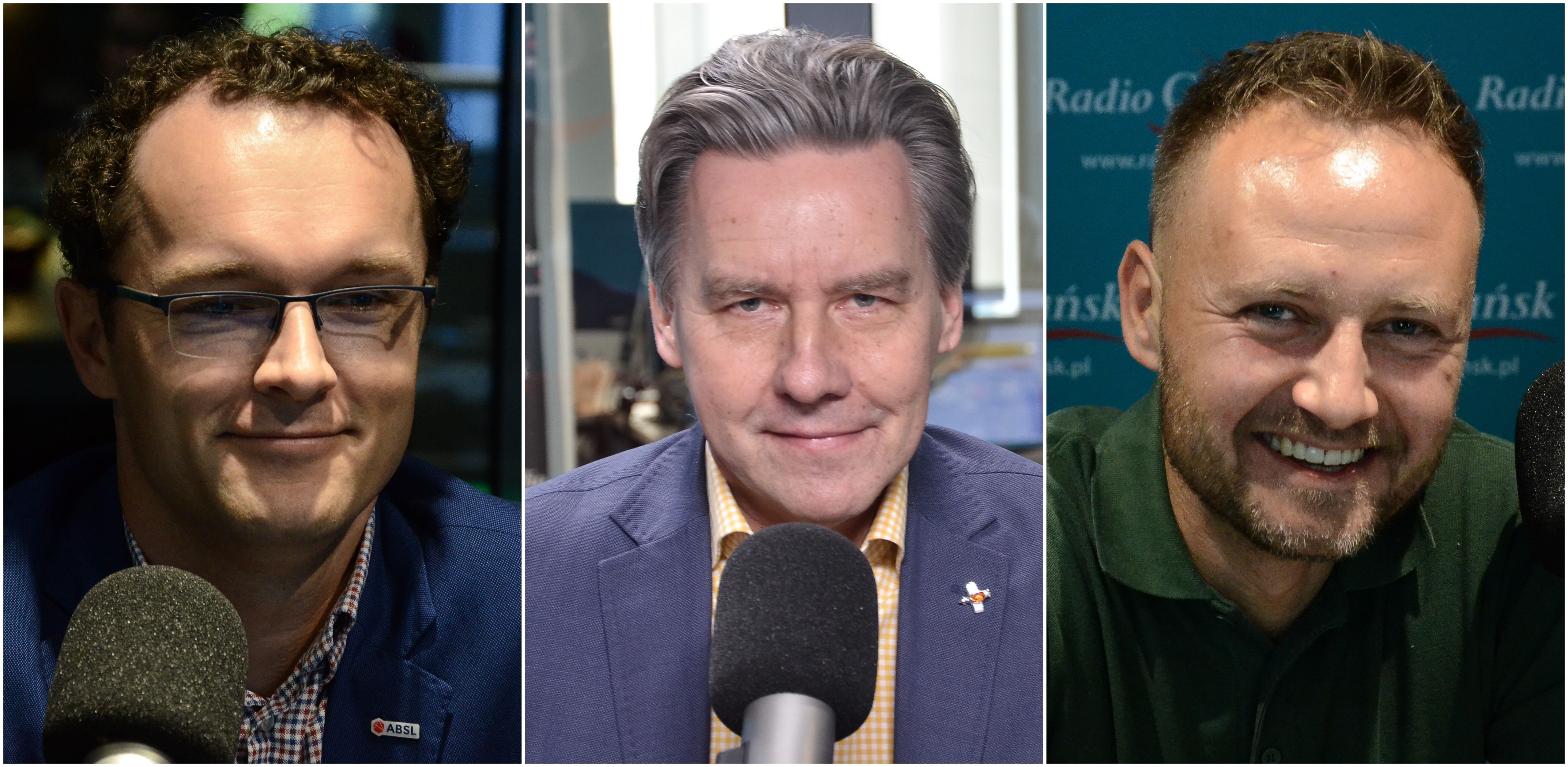 Arkadiusz Gasperczyk, Tomasz Kloskowski, Mateusz Marmołowski (Fot. Radio Gdańsk)