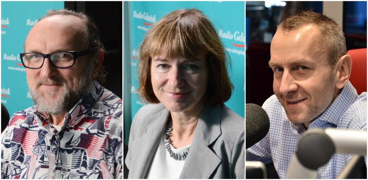 Adam Protasiuk, Barbara Rusowicz, Rafał Dadej (Fot. Radio Gdańsk)