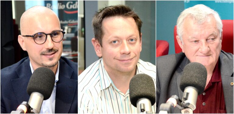 Tomasz Smorgowicz, Przemysław Kitowski, Bogdan Donke (fot. Radio Gdańsk)