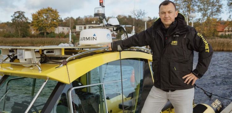 Hornet, czyli "Szerszeń" - taką nazwę nosi łódź zaprojektowana i zbudowana przez zespół naukowców z Politechniki Gdańskiej
(Fot. Politechnika Gdańska/Bartosz Bańka)