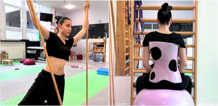 Ponad 450 tysięcy złotych potrzeba na operację 17-letniej Marty z Chwaszczyna w Mediolanie. Dziewczyna cierpi na skoliozę III stopnia (fot. archiwa prywatne)