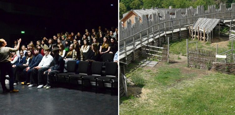 Tym razem w audycji "Najlepsze, bo pomorskie" zajrzeliśmy do Teatru "Rondo" i grodziska w Owidzu
(Fot. Facebook/Teatr Rondo ; wikimedia commons)