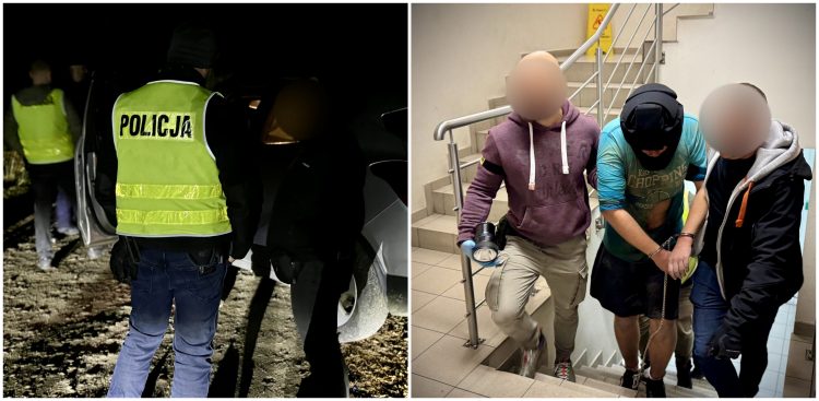 27-letni mieszkaniec powiatu koszalińskiego został zatrzymany i doprowadzony do jednostki policji
(Fot. KPP Bytów)