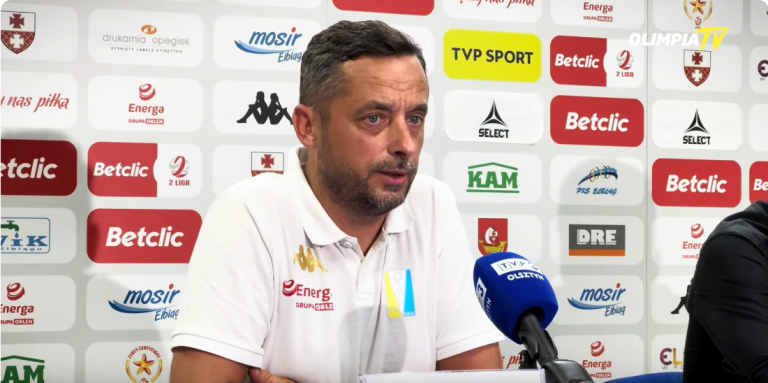 Sebastian Letniowski (Fot. Olimpia Elbląg/YouTube)