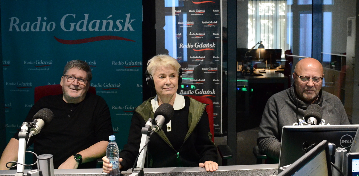 Michał Szulc, Dorota Sobieniecka, Tomasz Gawiński(Fot. Radio Gdańsk/Artur Maszota)