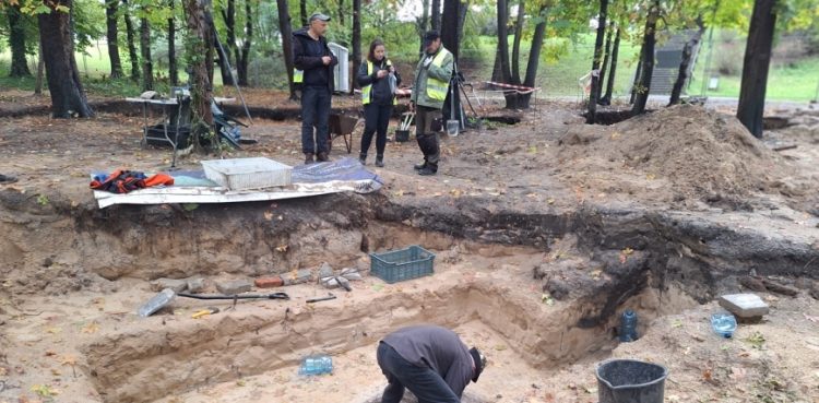 Miejsce wykopalisk archeologicznych na Westerplatte (fot. Muzeum II Wojny Światowej w Gdańsku)