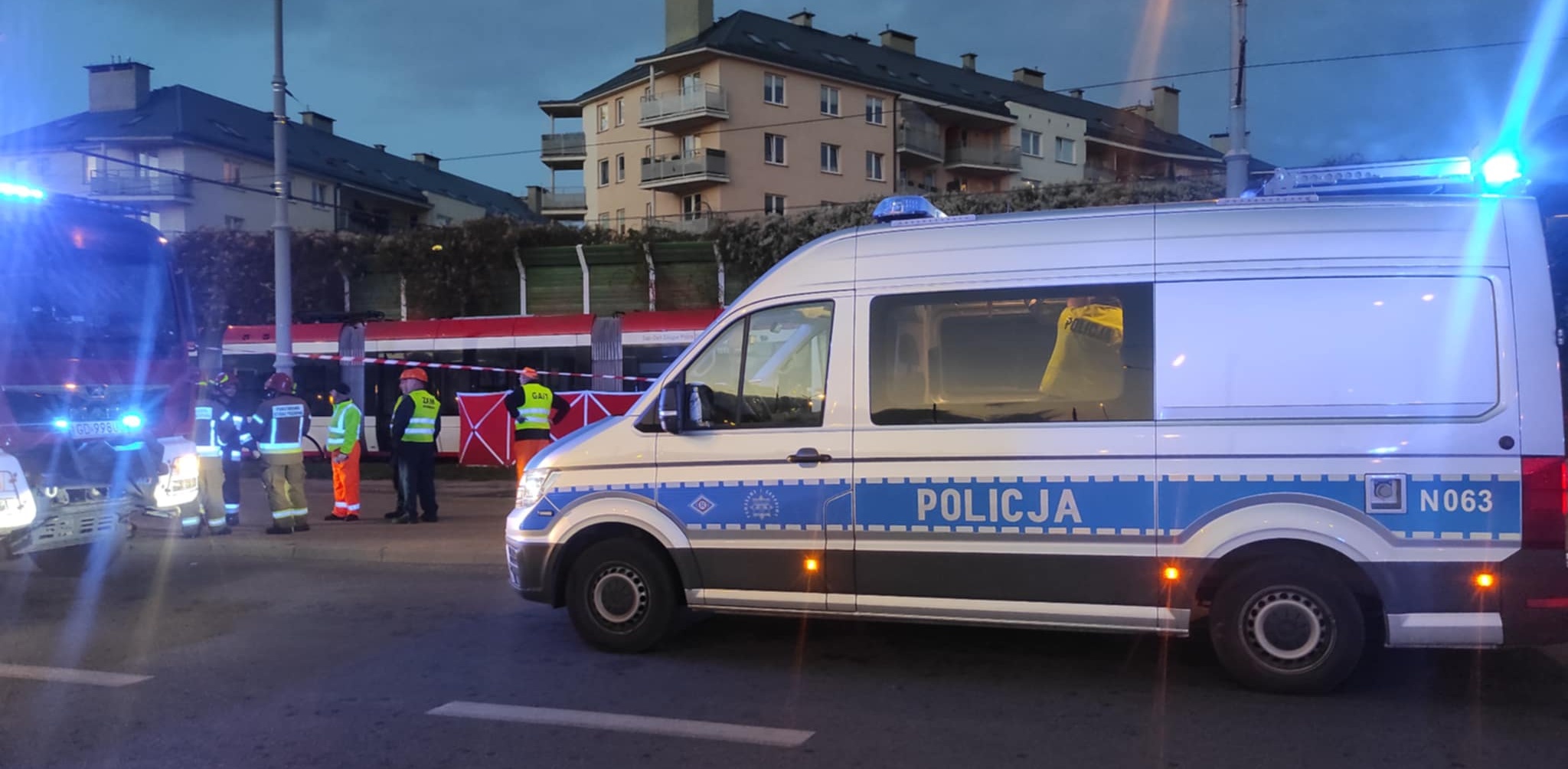 W wypadku zginęło pięcioletnie dziecko(Fot. Radio Gdańsk/Mateusz Czerwiński)