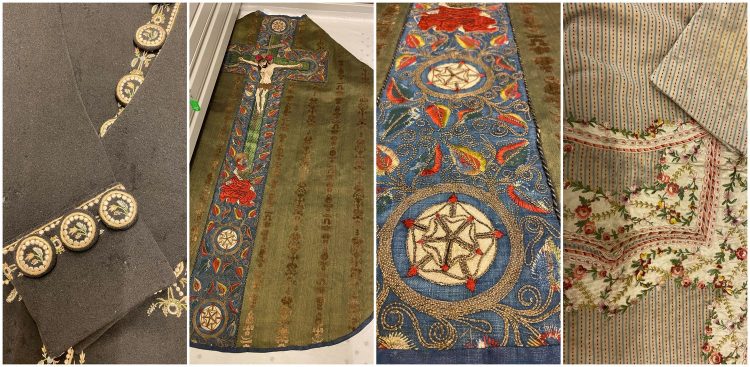 Zabytki tekstylne Muzeum Narodowego w Gdańsku
(Fot. Radio Gdańsk/Daniel Wojciechowski)