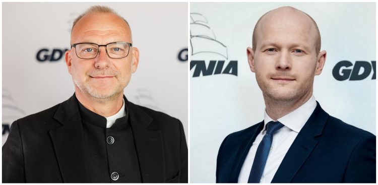 Michał Guć i Bartosz Bartoszewicz (fot. UM Gdynia)