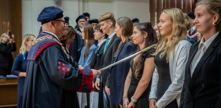 Inauguracja roku akademickiego 2024/2025 na Politechnice Gdańskiej. 02.10.2024 r. (fot. Krzysztof Mystkowski / KFP)