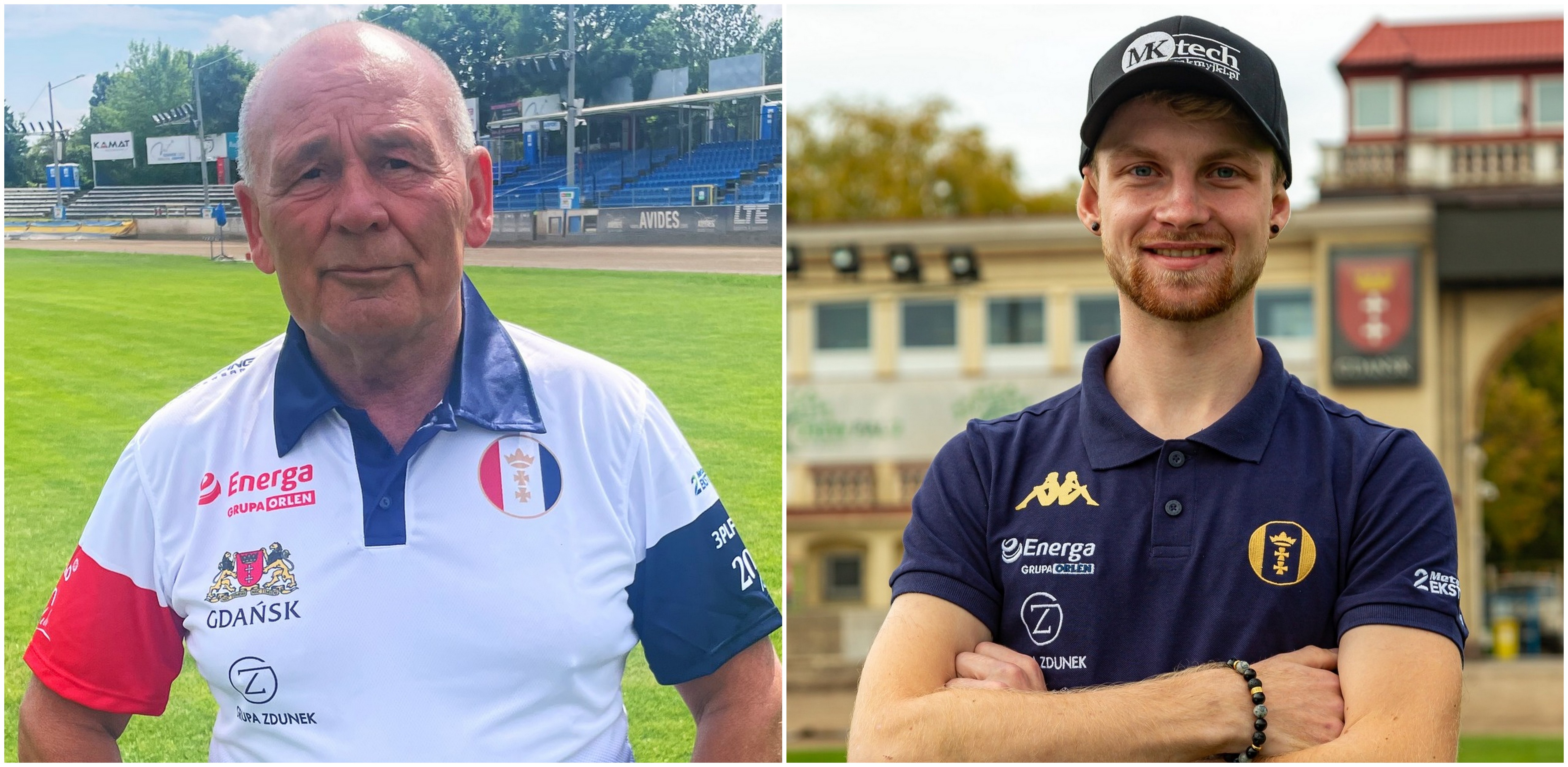 Lech Kędziora, Kacper Grzelak (fot. Wybrzeże Gdańsk/Kreatiwo.studio)