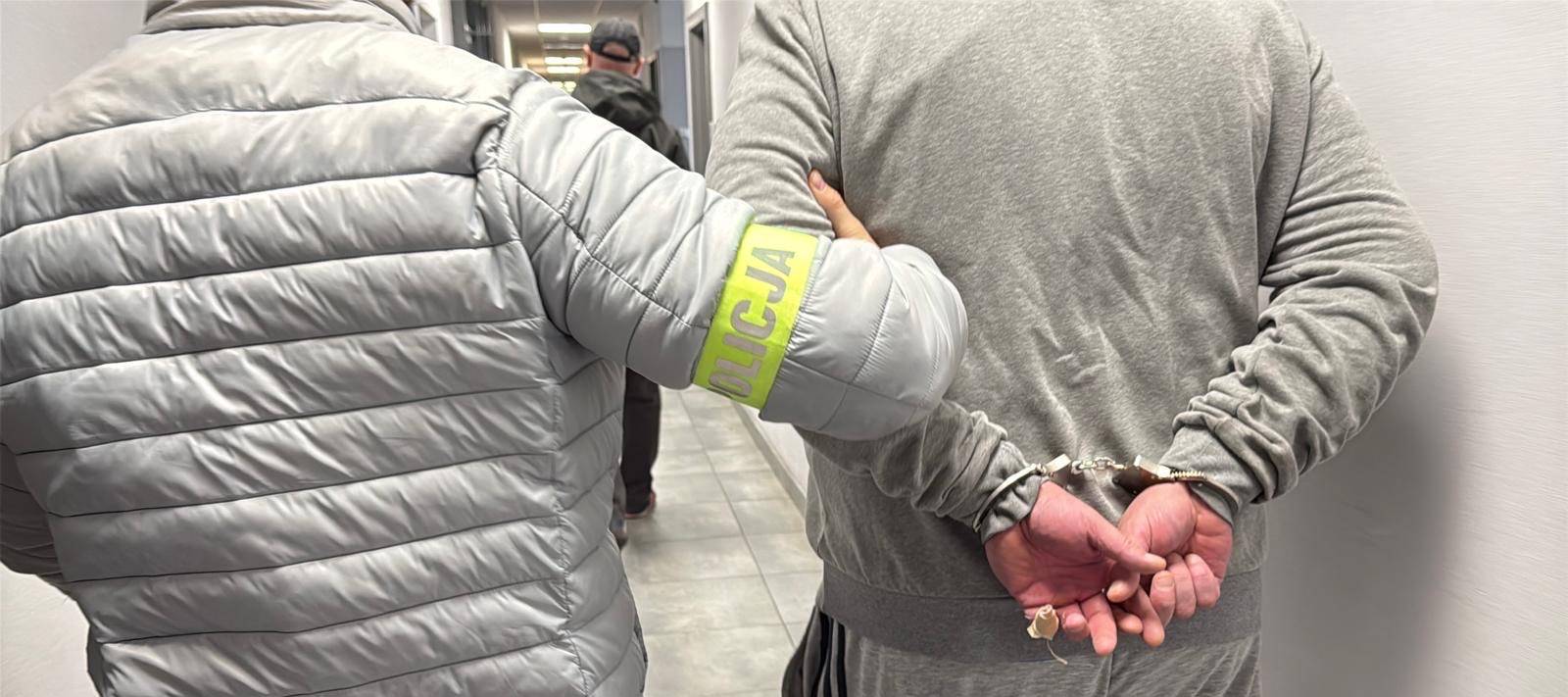 49-latek został tymczasowo aresztowany na okres trzech miesięcy(Fot. KWP Gdańsk)