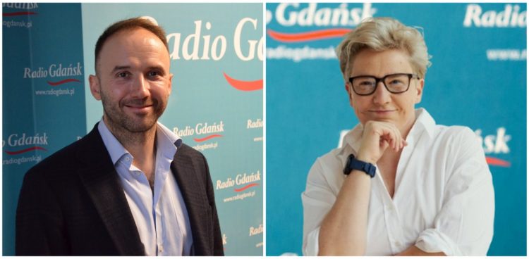 Dr Piotr Kurpiewski i Joanna Szymańska (fot. Radio Gdańsk/Artur Maszota, Maciej Skwara)