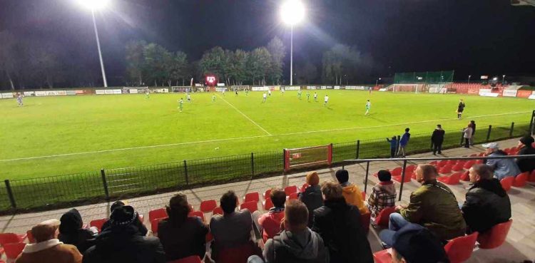 Gryf Słupsk pokonał Kotwicę Kórnik z wynikiem 3:1 (fot. Radio Gdańsk/Przemysław Woś)