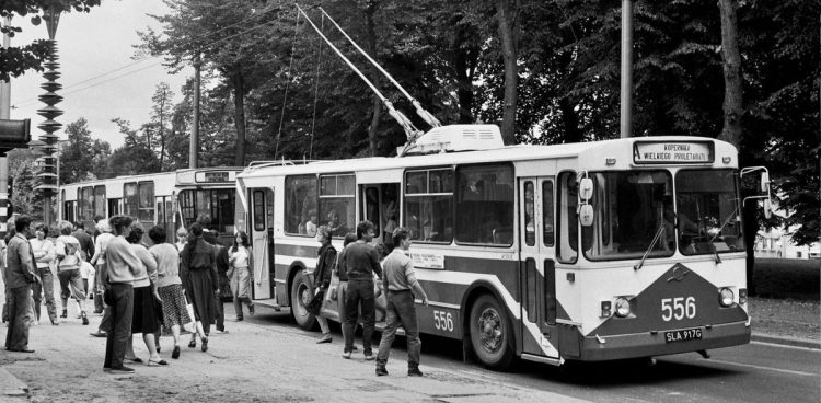 Mieszkańcy miasta z sentymentem wspominają trolejbusy (fot. Jan Maziejuk)